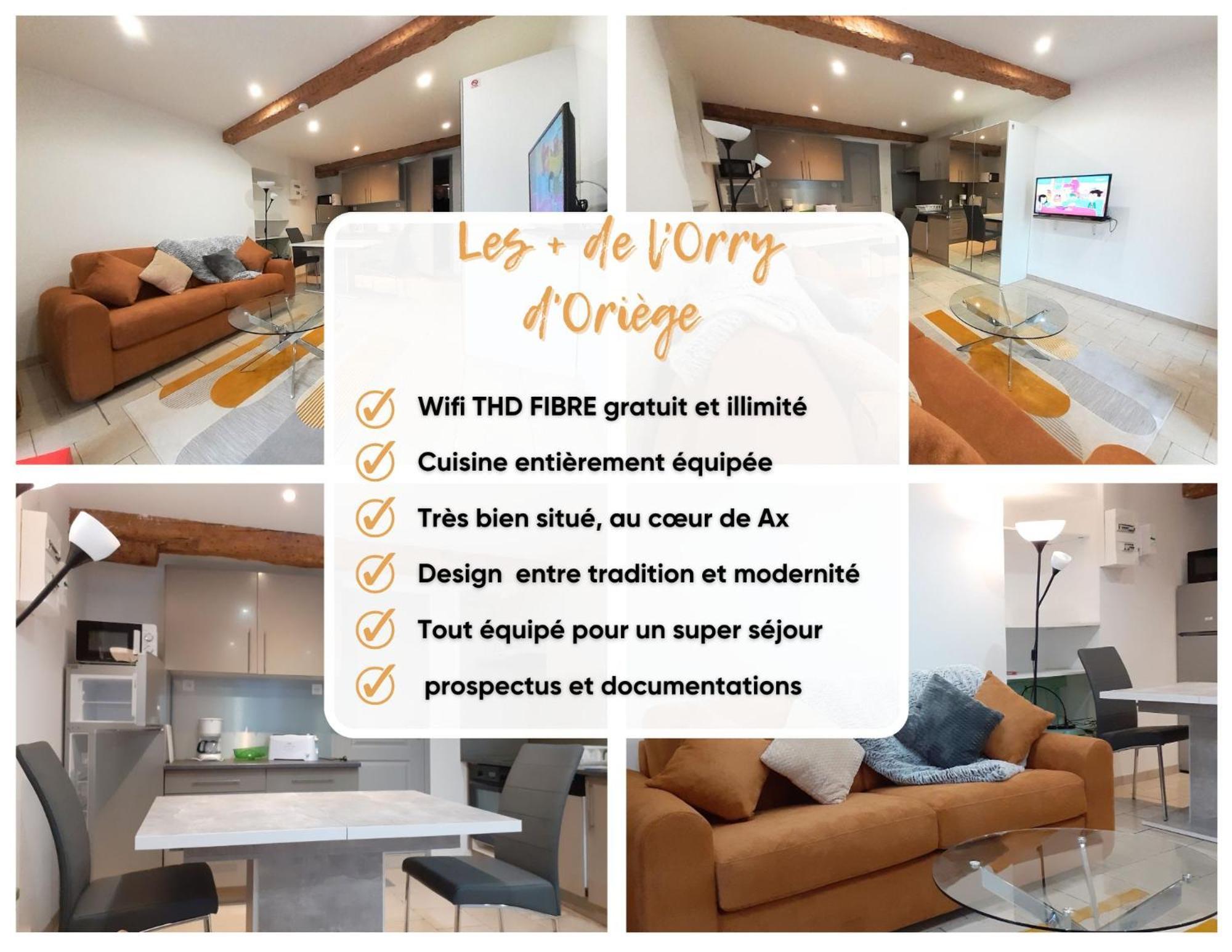 Orry D'Oriege Apartment อักซ์-เลส์-แตร์มส์ ภายนอก รูปภาพ